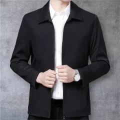 Áo Khoác Dù Nam Trơn Cổ Bẻ Cao Cấp (Có Size 3x)