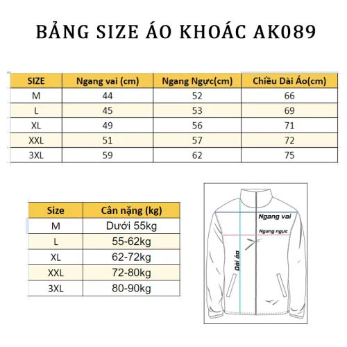 Áo Khoác Dù Nam Trơn Cổ Bẻ Cao Cấp (Có Size 3x)