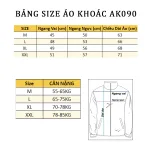 Áo Khoác Kaki Nam Phối Túi Trước Ngực Cao Cấp