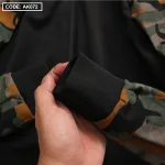 Áo Khoác Nam Bomber Phối Tay Lính