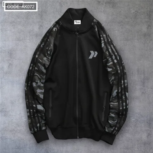 Áo Khoác Nam Bomber Phối Tay Lính