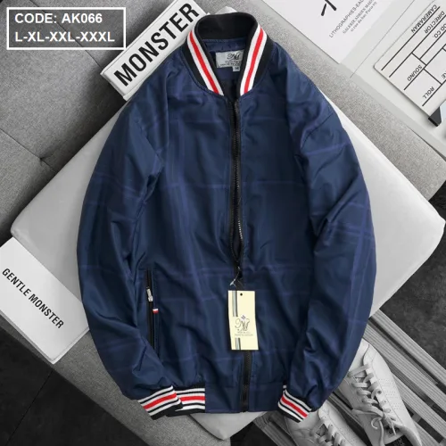 Áo Khoác Nam Dù 2 Lớp Bomber Phối Sọc