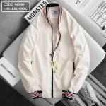 Áo Khoác Nam Dù 2 Lớp Bomber Phối Sọc