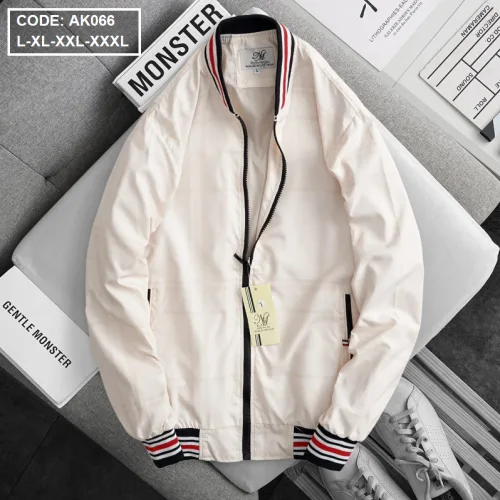 Áo Khoác Nam Dù 2 Lớp Bomber Phối Sọc