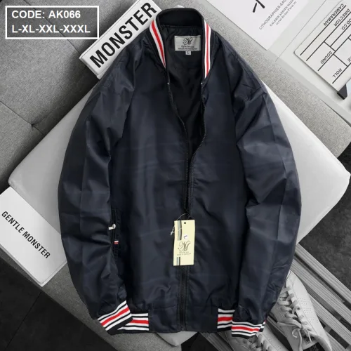 Áo Khoác Nam Dù 2 Lớp Bomber Phối Sọc