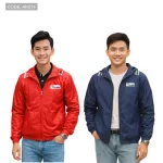 Áo Khoác Nam Dù 2 Lớp Có Nón Logo Rurumen