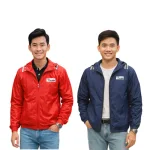 Áo Khoác Nam Dù 2 Lớp Có Nón Logo Rurumen