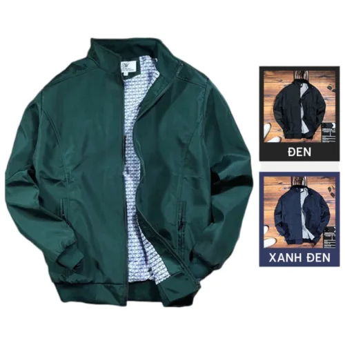 Áo Khoác Nam Dù 2 Lớp Lót Sọc Phía Trong (Có Size 3XL) – một lựa chọn đáng tham khảo trong Áo khoác nam