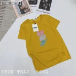 Áo nữ thun thái form suông ôm vừa in chữ vẽ màu