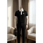 Áo Polo Nam - Áo Thun Nam Có Cổ Thêu Logo Trước Ngực Phối Sọc Cực Ngầu (Có size 3x)