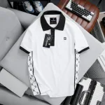 Áo Polo Nam - Áo Thun Nam Có Cổ Thêu Logo Trước Ngực Phối Sọc Cực Ngầu (Có size 3x)