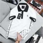 Áo Polo Nam - Áo Thun Nam Có Cổ Thêu Logo Trước Ngực Phối Sọc Cực Ngầu (Có size 3x)