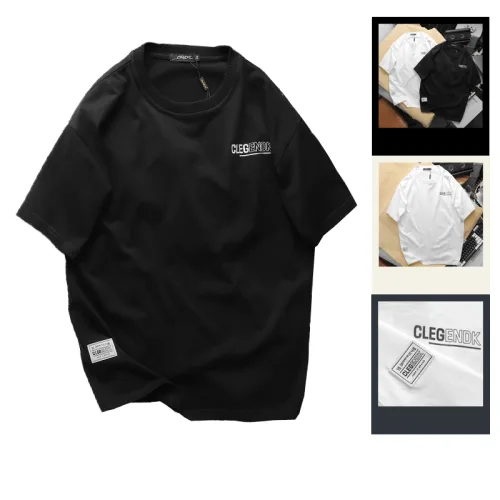 Áo Thun Cổ Tròn Oversize In Chữ CLEGENDK