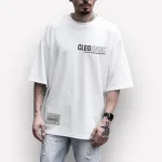 Áo Thun Cổ Tròn Oversize In Chữ CLEGENDK