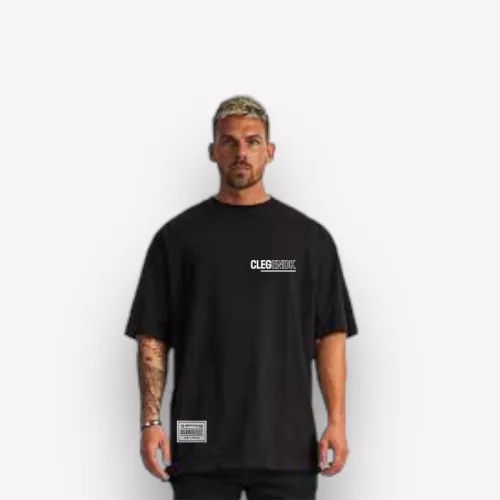 Áo Thun Cổ Tròn Oversize In Chữ CLEGENDK
