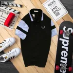 Áo Thun Nam Cá Sấu Polo Tay Ngắn Phối