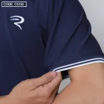 Áo Thun Nam Cá Sấu Polo Viền Bo Ngực Thêu Logo Chữ R (Có Size 3XL)