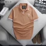 Áo Thun Nam Cá Sấu Polo Viền Bo Ngực Thêu Logo Chữ R (Có Size 3XL)