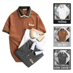 Áo Thun Nam Cá Sấu Poly Thêu Logo GTR (Có size 3x)