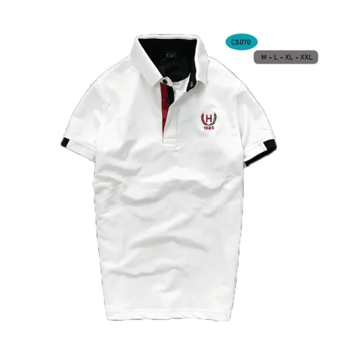 Áo Thun Polo Nam Cổ Bẻ Thêu Logo Bông Lúa Cao Cấp