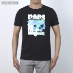 Áo Thun Nam Cotton Tay Ngắn In Hình Summer