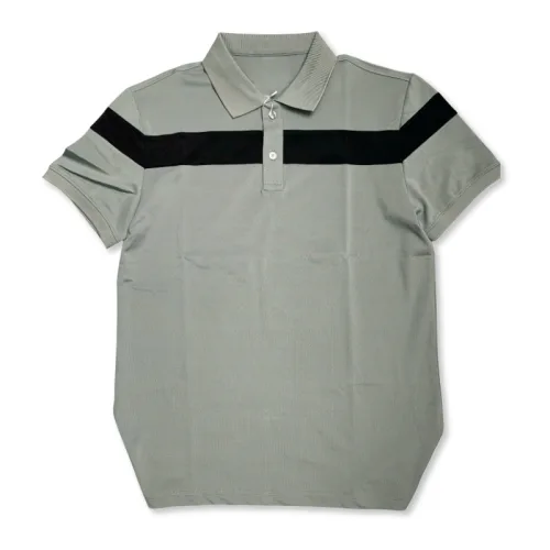 Áo Thun Nam Cổ Bẻ Họa Tiết Sọc Ngang Trước Ngực Bền Đẹp (Có Size 3XL)