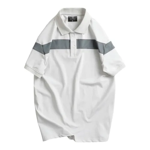 Áo Thun Nam Cổ Bẻ Họa Tiết Sọc Ngang Trước Ngực Bền Đẹp (Có Size 3XL)