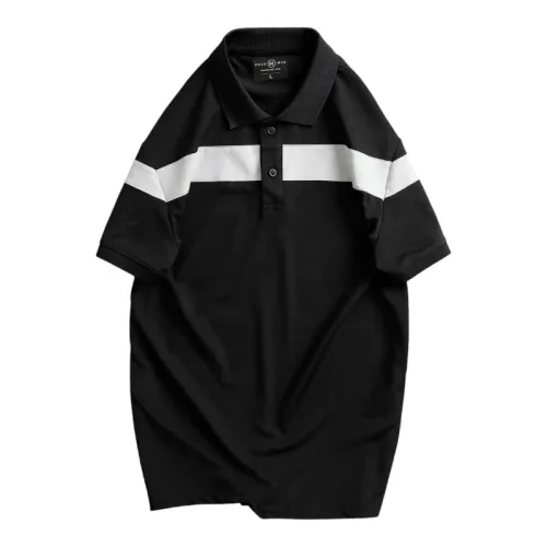 Áo Thun Nam Cổ Bẻ Họa Tiết Sọc Ngang Trước Ngực Bền Đẹp (Có Size 3XL)