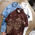 Áo Thun Nam Polo Tay Ngắn In Hình Cao Cấp