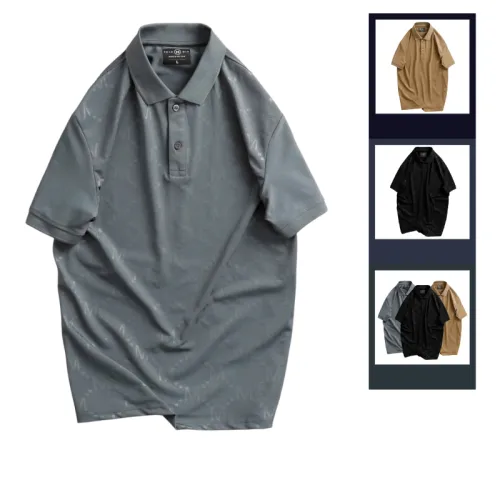 Áo Thun Nam Cổ Bẻ In Họa Tiết Bền Đẹp (Có Size 3XL)