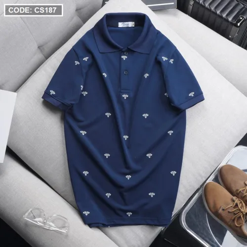 Áo Thun Polo Nam In Họa Tiết Đơn Giản Thun Cá Sấu Poly (Có Size 3XL)