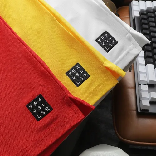 Áo Thun Nam Cổ Bẻ In Logo Trước Ngực Và Tay Áo (Có Size 3X)