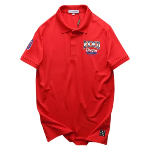 Áo Thun Nam Cổ Bẻ In Logo Trước Ngực Và Tay Áo (Có Size 3X)