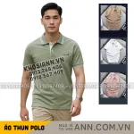 Áo thun Nam cổ bẻ Pack Horse Logo Thêu ( Có size 3x)