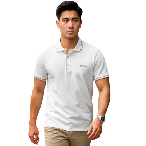Áo thun Nam cổ bẻ Pack Horse Logo Thêu ( Có size 3x)