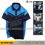 Áo Thun Nam Cổ Bẻ Pack Horse Thêu Nổi Chữ Airline Cao Cấp (Có Size 3x)