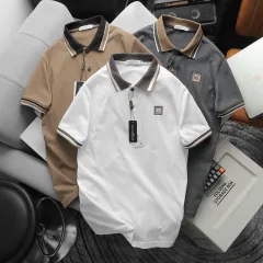 Áo Thun Nam Cổ Bẻ Pack Horse Thêu Nổi Logo Chữ KK (Có size 3x)