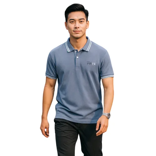 Áo Thun Nam Cổ Bẻ Pack Hourse Thêu Chữ Polo TE