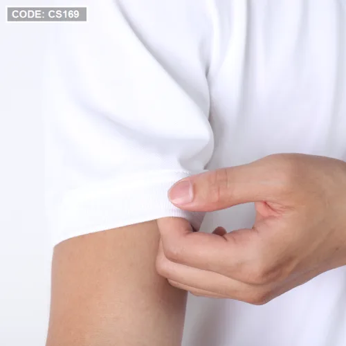 Áo Thun Nam Cá Sấu Có Cổ Phối 2 Màu Thêu Logo