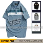 Áo Thun Nam Cổ Bẻ Phối Hai Sọc Ngang Trước Ngực Trẻ Trung (Có Size 3XL)