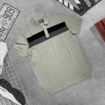 Áo Thun Nam Cổ Bẻ Phối Hai Sọc Ngang Trước Ngực Trẻ Trung (Có Size 3XL)