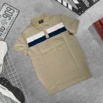 Áo Thun Nam Cổ Bẻ Phối Hai Sọc Ngang Trước Ngực Trẻ Trung (Có Size 3XL)