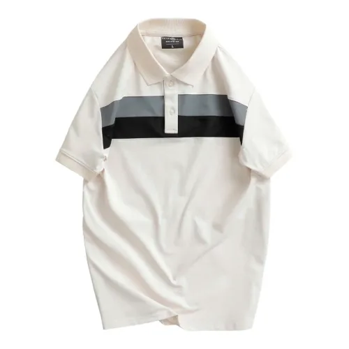 Áo Thun Nam Cổ Bẻ Phối Hai Sọc Ngang Trước Ngực Trẻ Trung (Có Size 3XL)