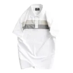 Áo Thun Nam Cổ Bẻ Phối Hai Sọc Ngang Trước Ngực Trẻ Trung (Có Size 3XL)