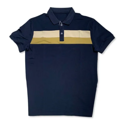 Áo Thun Nam Cổ Bẻ Phối Hai Sọc Ngang Trước Ngực Trẻ Trung (Có Size 3XL)