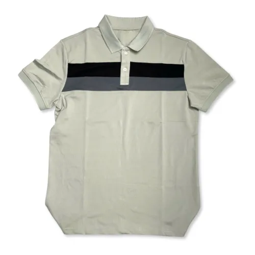 Áo Thun Nam Cổ Bẻ Phối Hai Sọc Ngang Trước Ngực Trẻ Trung (Có Size 3XL)