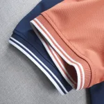 Áo Thun Nam Có Cổ Cá Sấu Poly Phối Họa Tiết Sọc (Có Size 3XL)