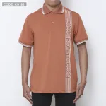 Áo Thun Nam Có Cổ Cá Sấu Poly Phối Họa Tiết Sọc (Có Size 3XL)