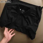Áo Thun Polo Nam Tay Ngắn Bo Cổ Dệt Cao Cấp
