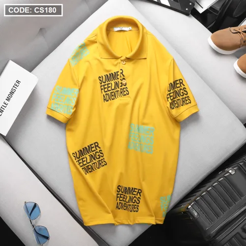 Áo Thun Nam Có Cổ Polo Tay Ngắn Summer (Có Size 3XL)